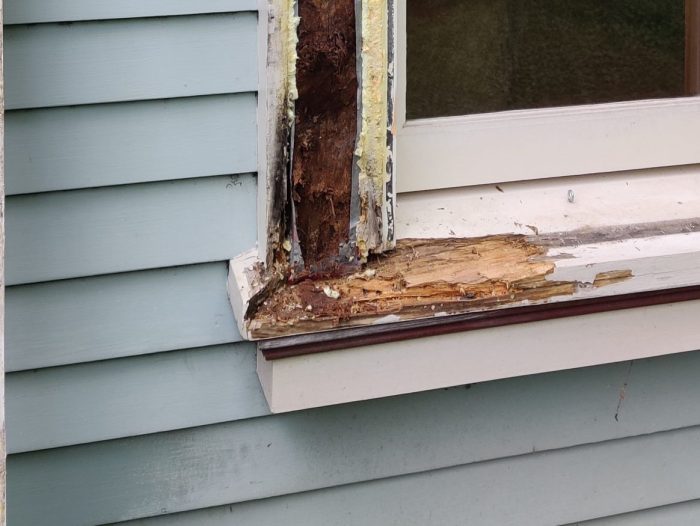 Wood siding repair cost