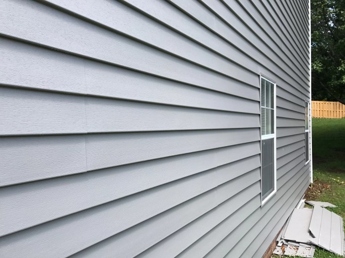 How much does it cost to change vinyl siding